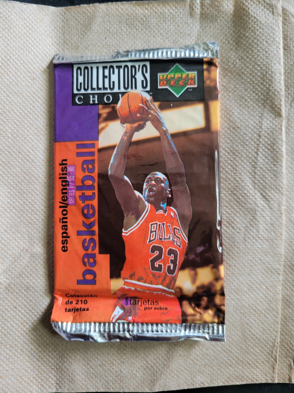 Upper Deck Collector's Choice Basketball Trading Card Pack - Michael Jordan